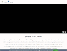 Tablet Screenshot of ecinsa.com